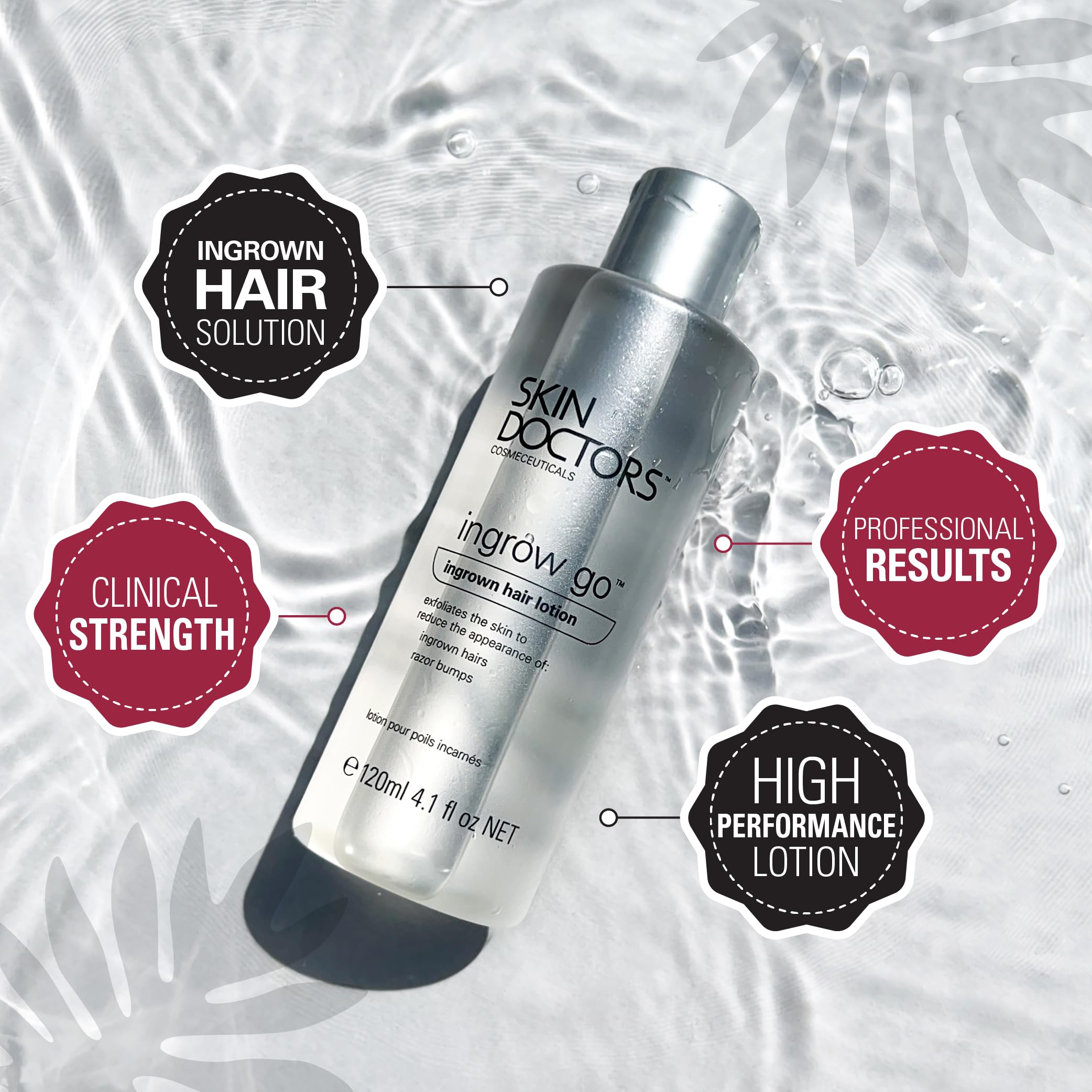 Skin Doctors Ingrow Go Ingrown Hair Lotion 120mls
